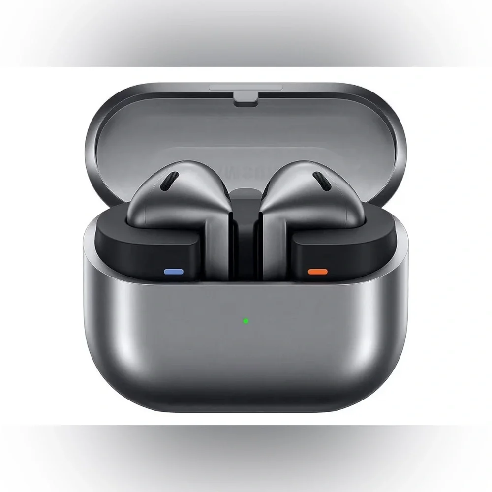 Wireless Bluetooth Earbuds with Charging Case - Silver
